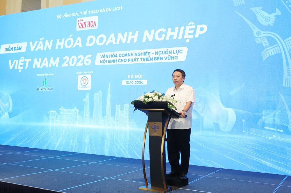 Diễn đàn Văn hóa Doanh nghiệp Việt Nam 2026: Tám giá trị cốt lõi để doanh nghiệp phát triển trường tồn
